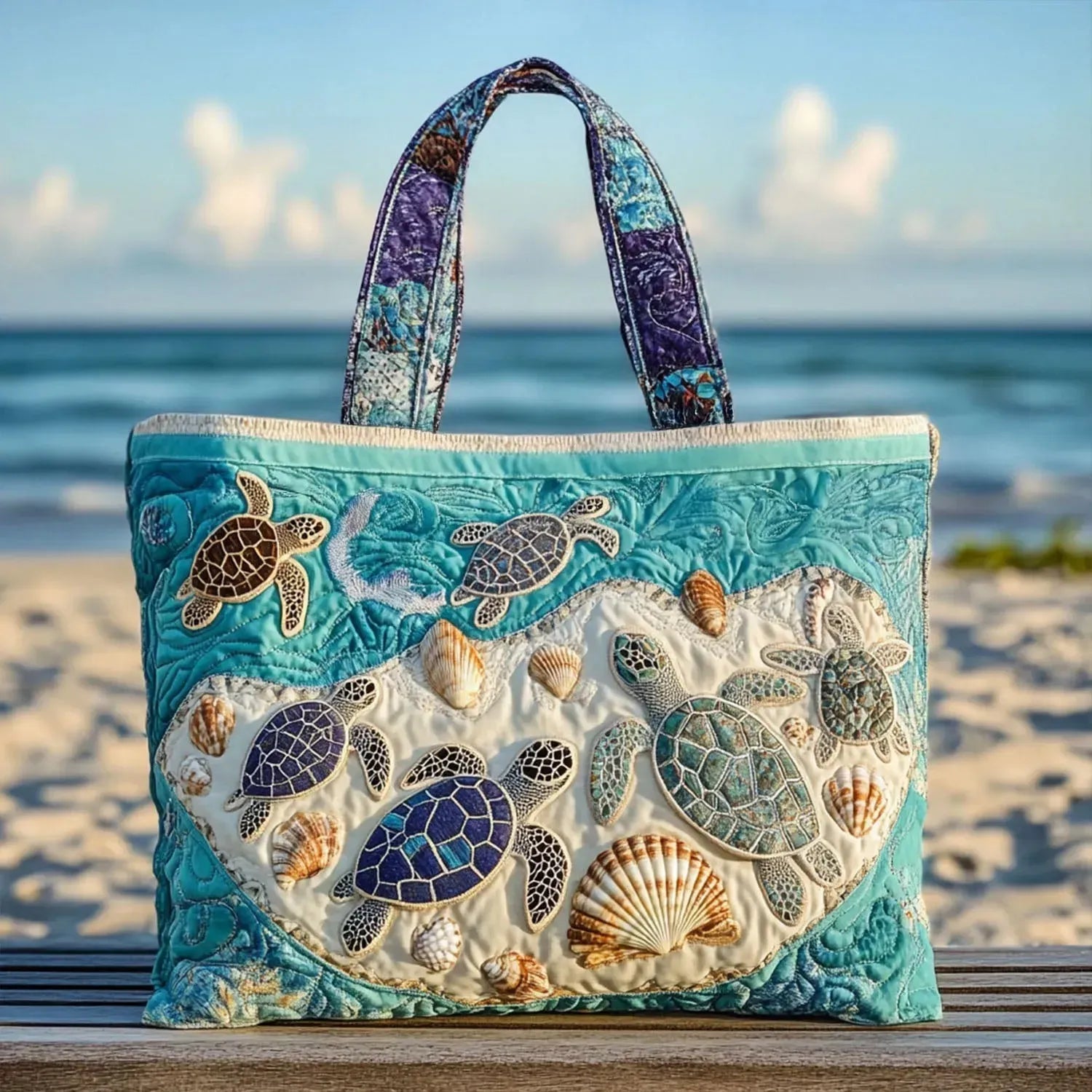 Borsa Artigianale con Tartaruga Coccolona