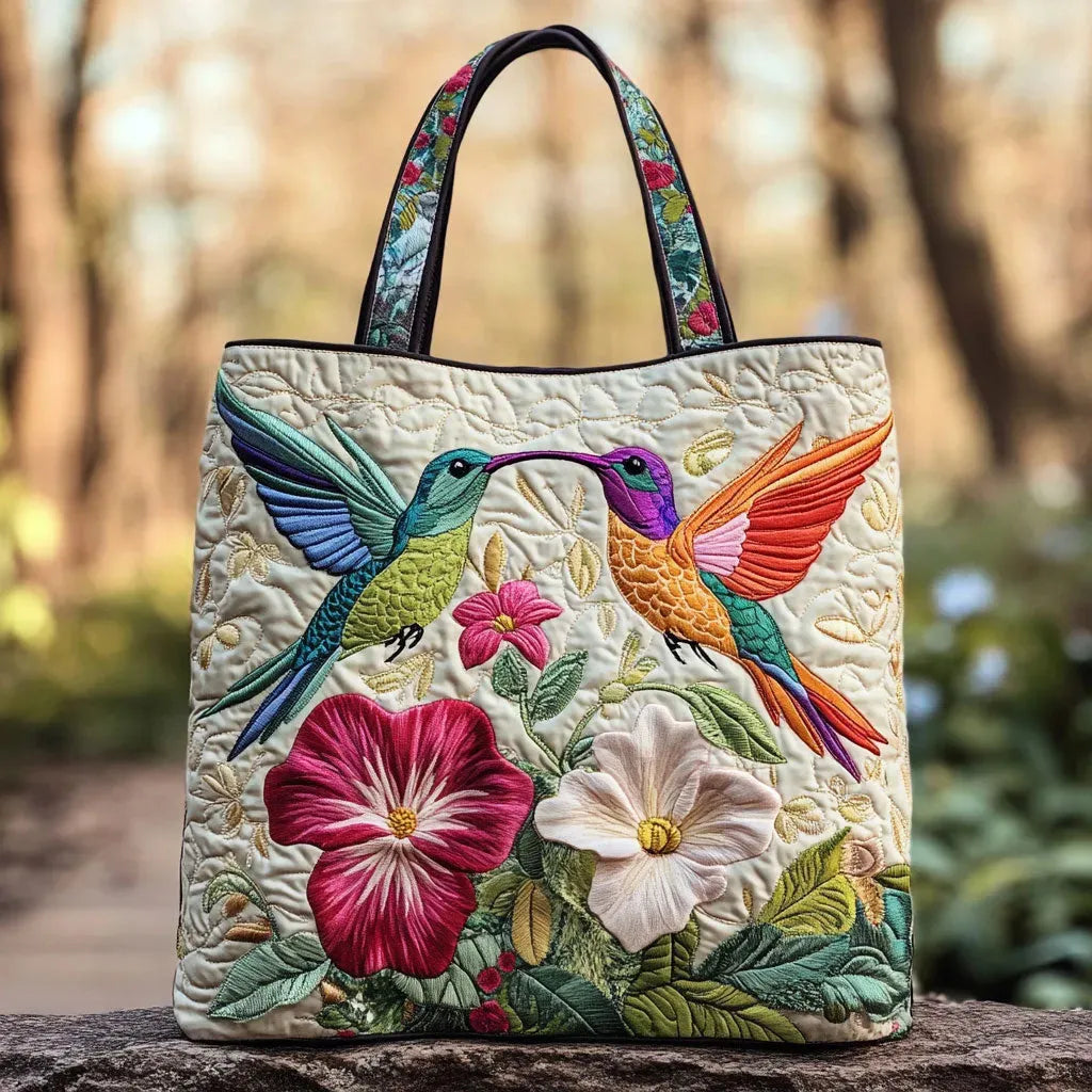 Borsa Artigianale con Colibrì