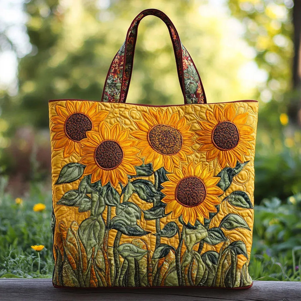 Borsa Artigianale con Girasoli Classica