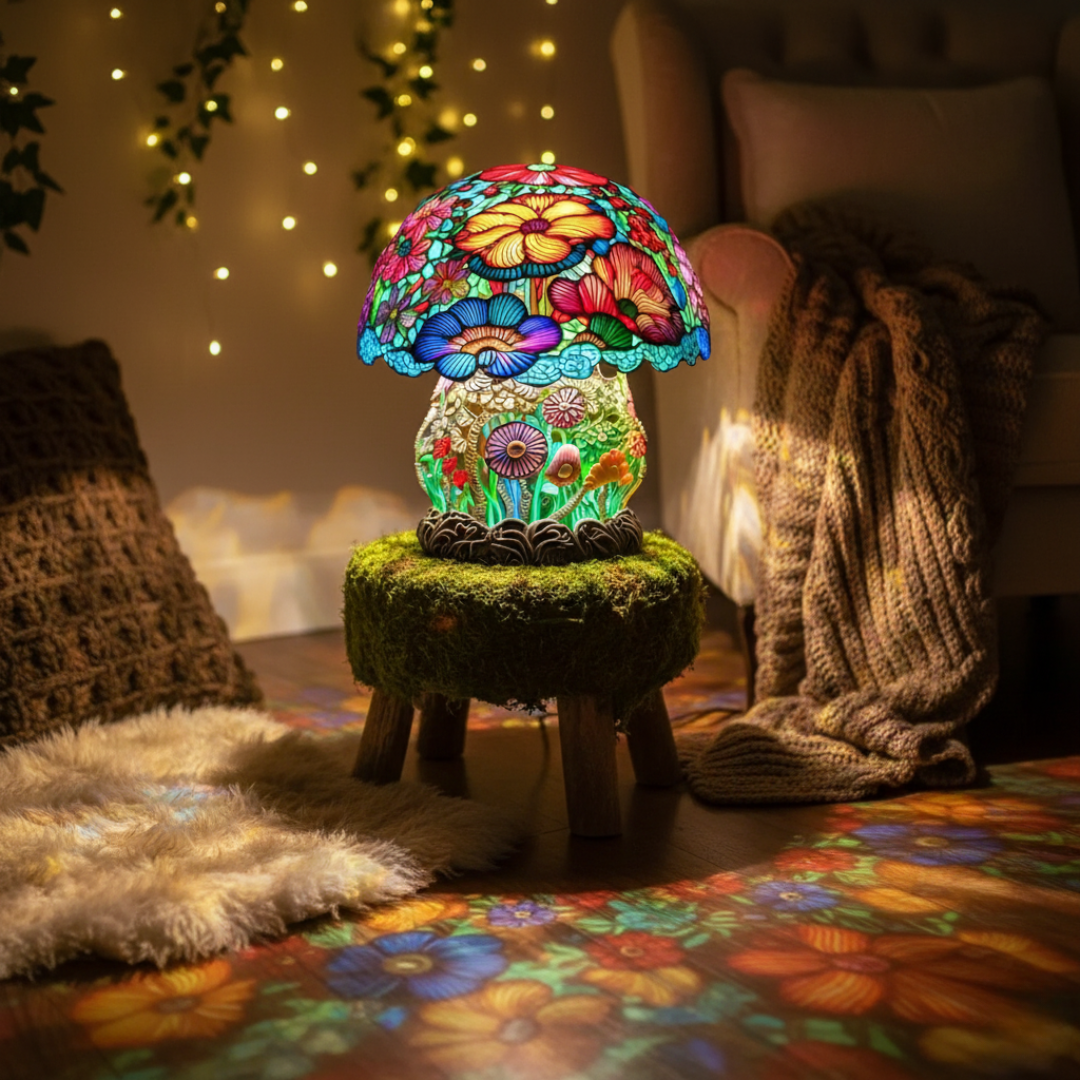 Lampada Fungo Smerigliato