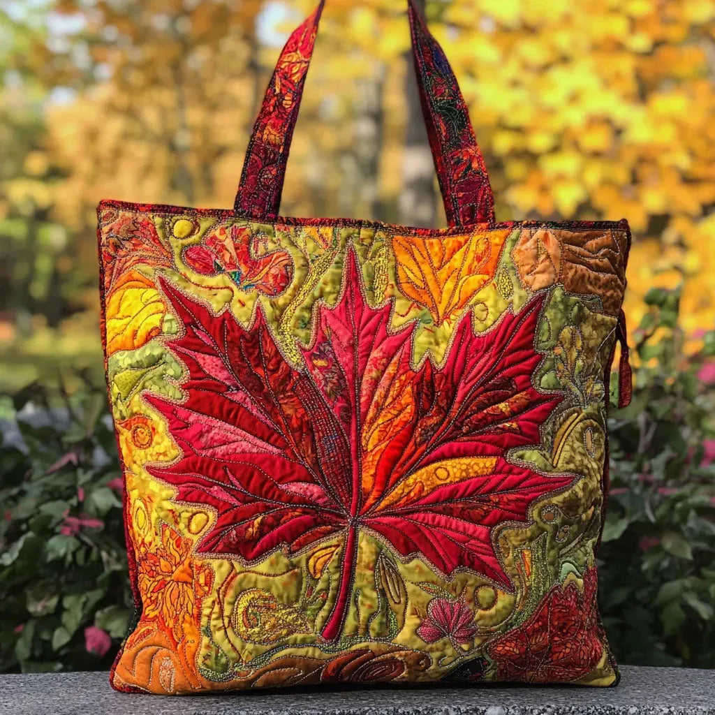 Borsa Artigianale con Motivo Natura