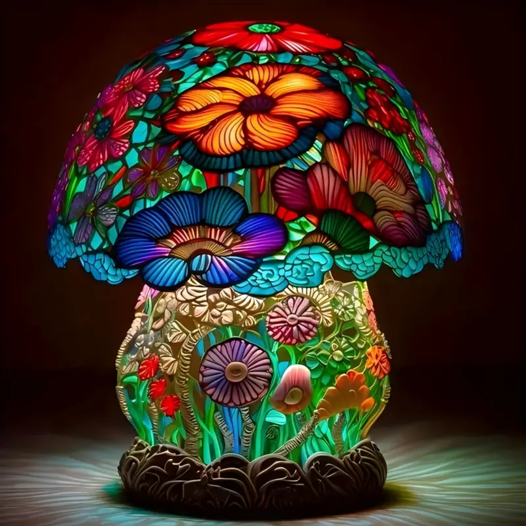 Lampada Fungo Smerigliato