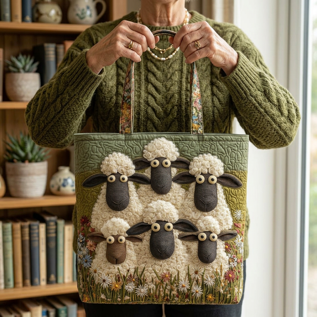 Borsa Artigianale con Pecora